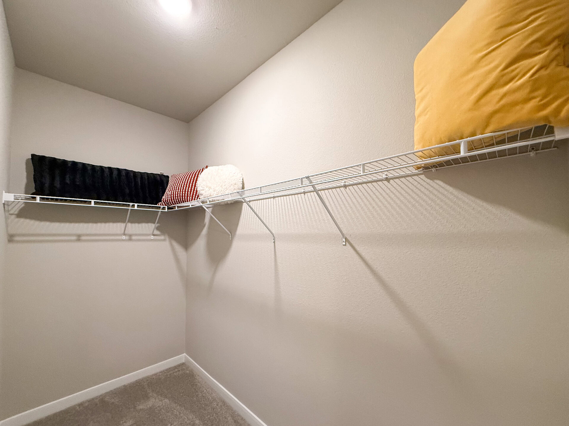 San Antonio Apartment Spacious Closet