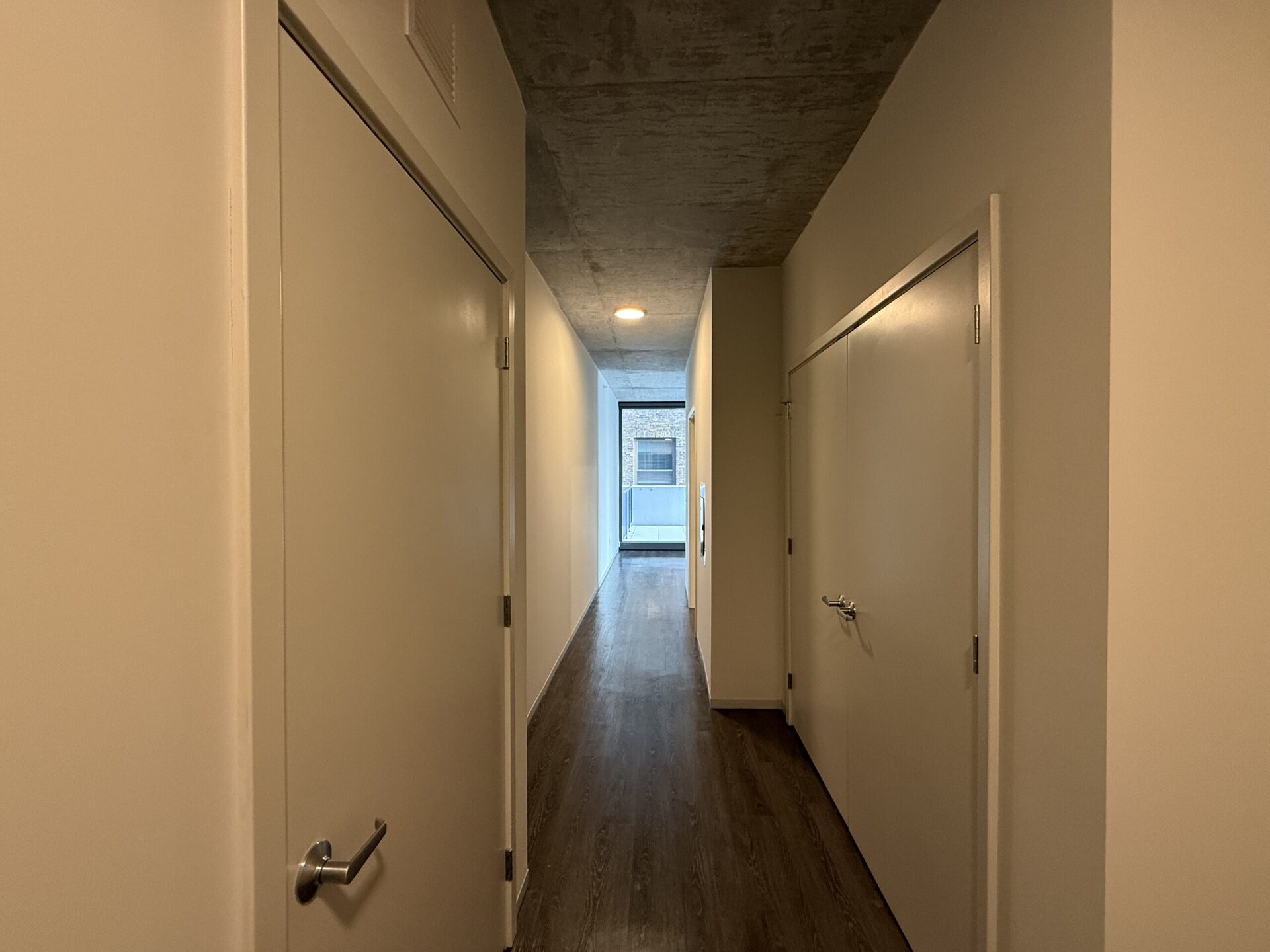 Chicago apartment entryway