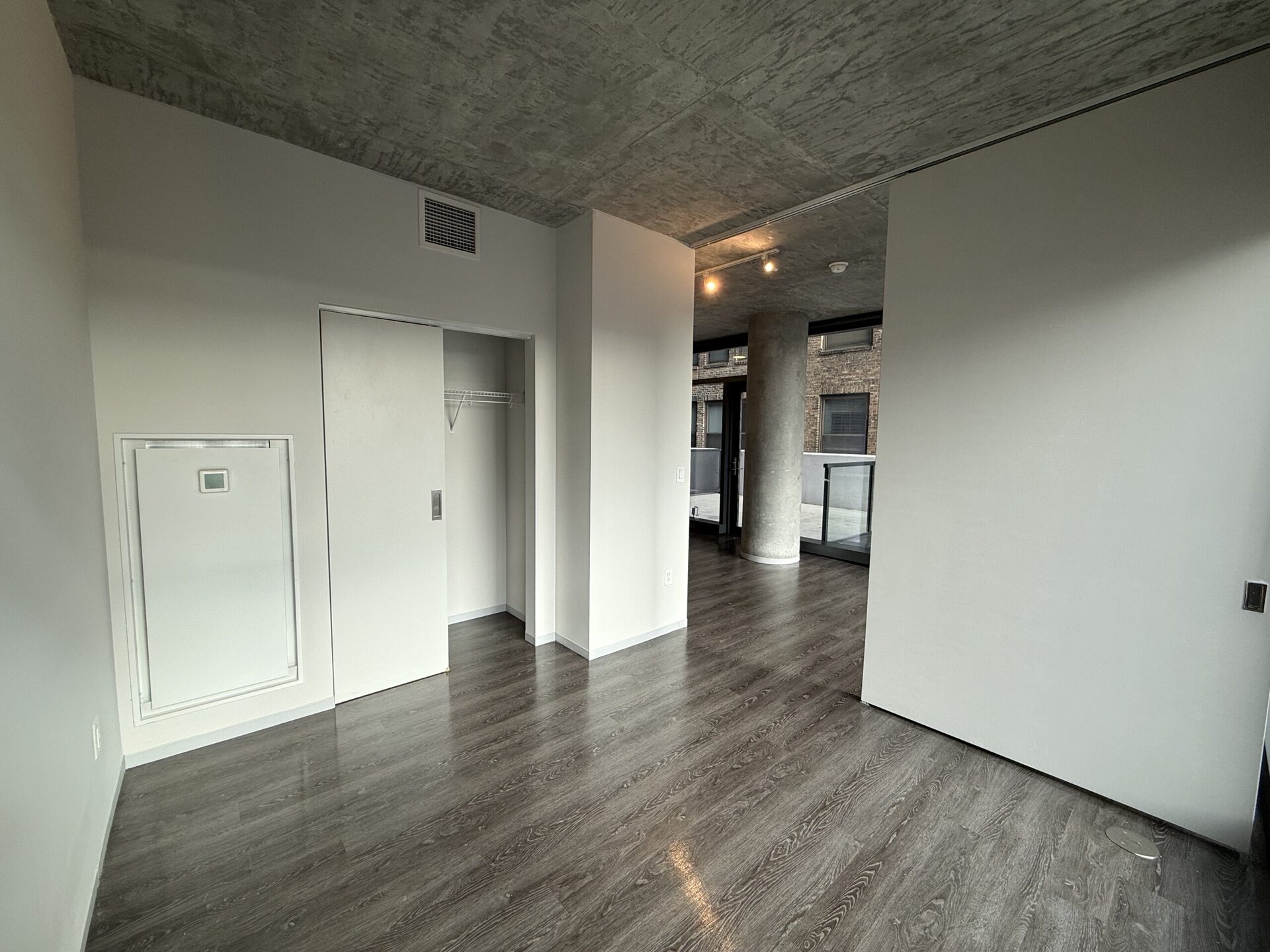 Chicago apartment bedroom