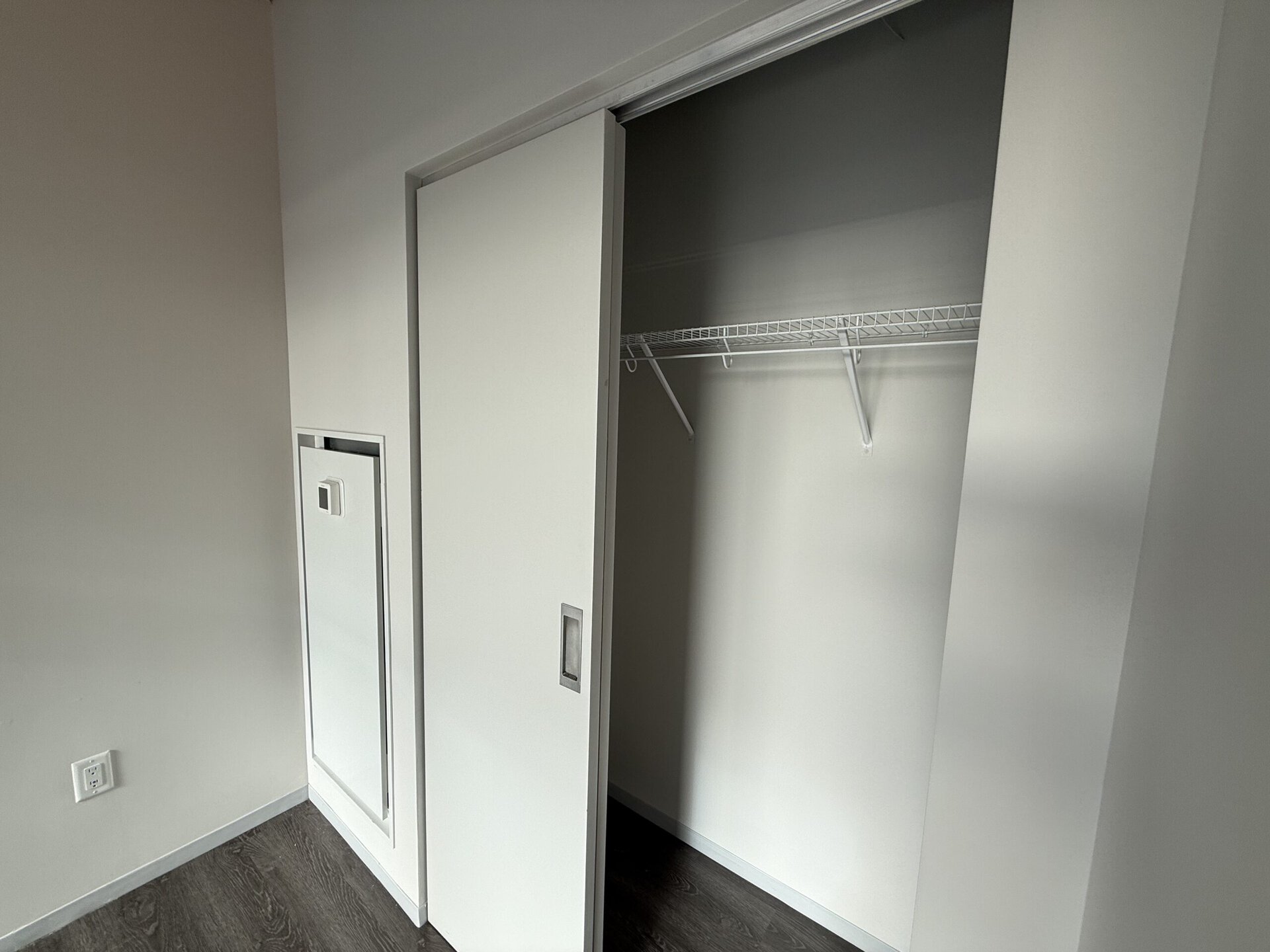 Chicago apartment closet