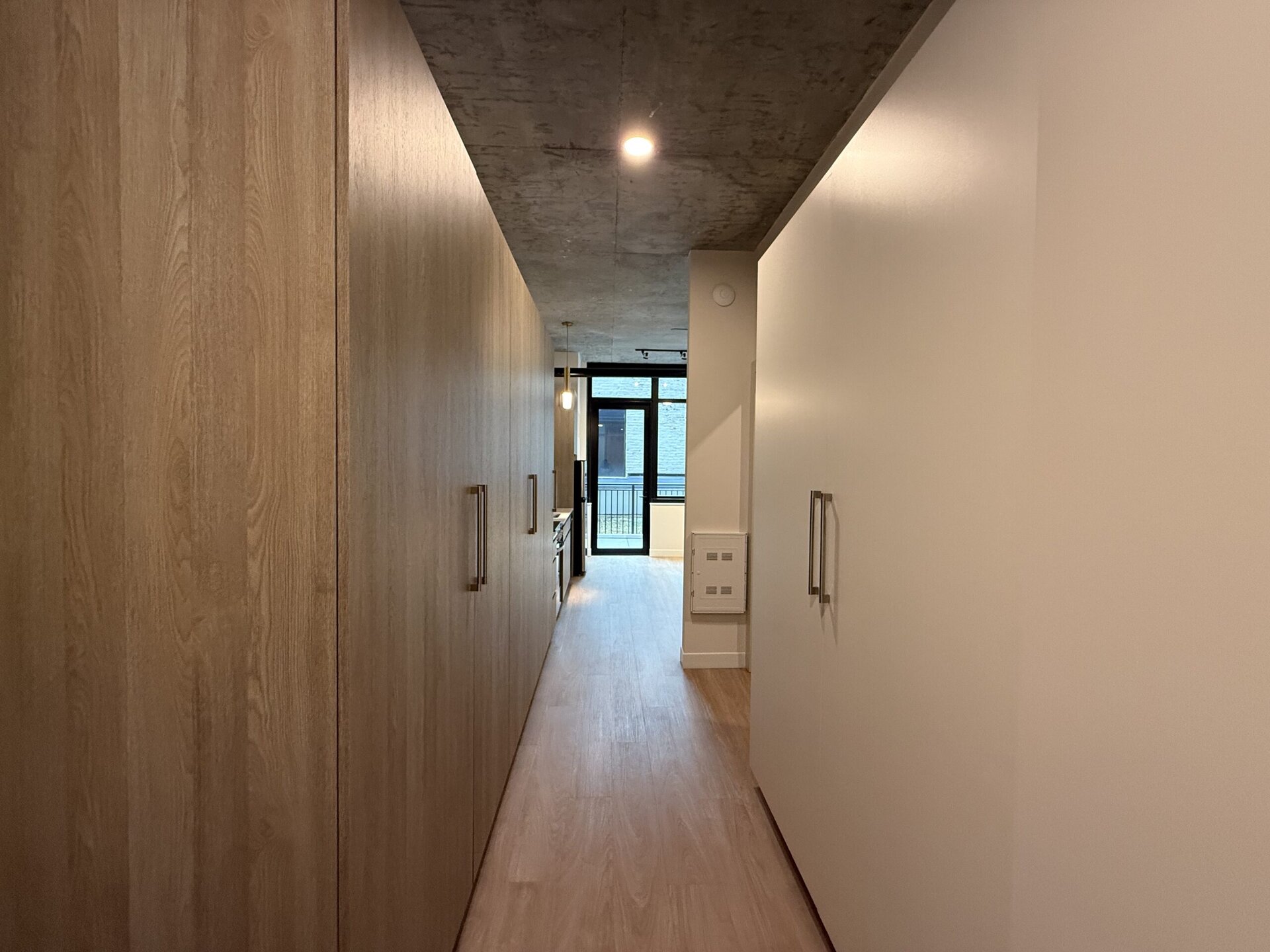Chicago apartment entryway
