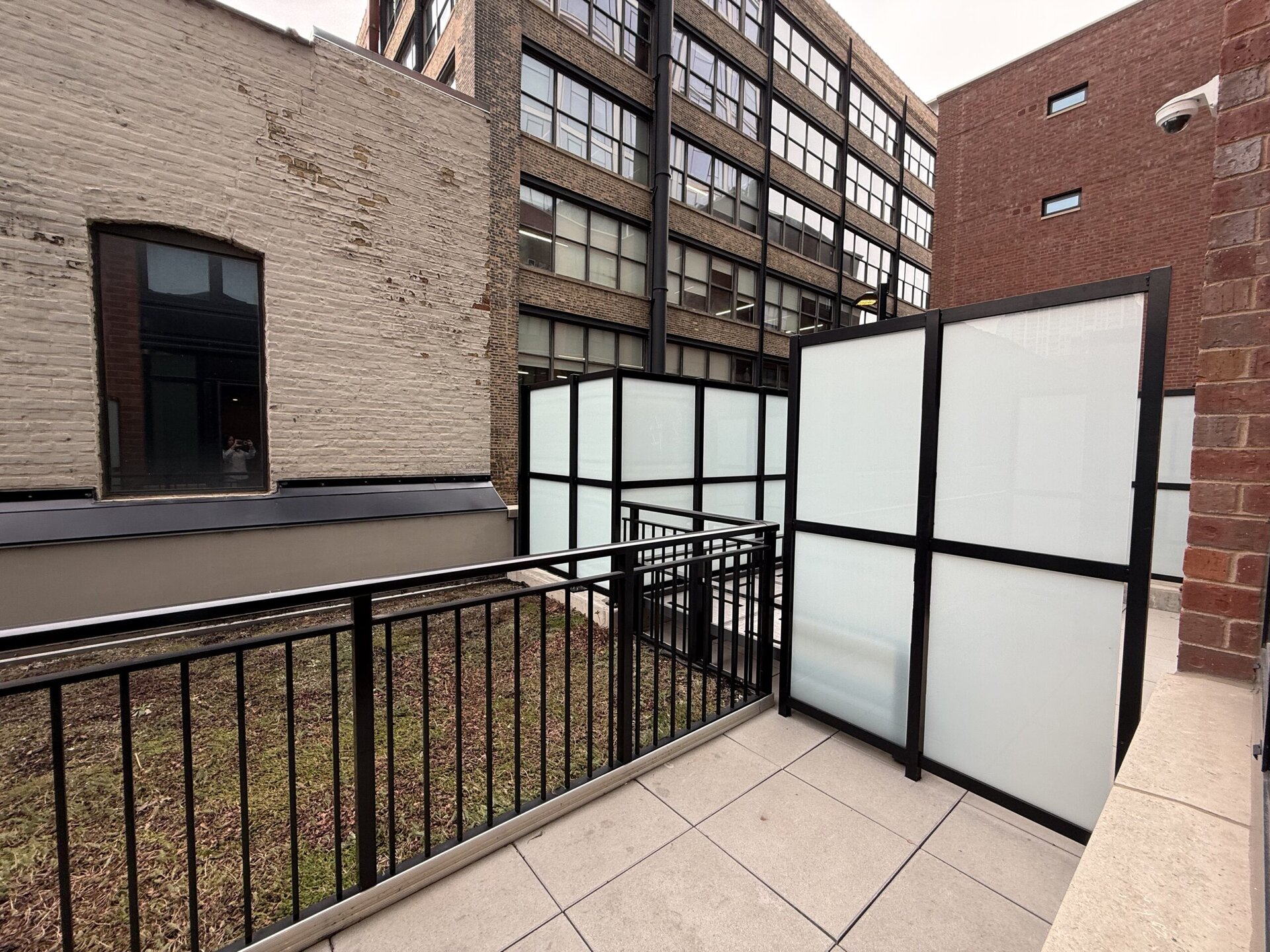 Chicago apartment terrace