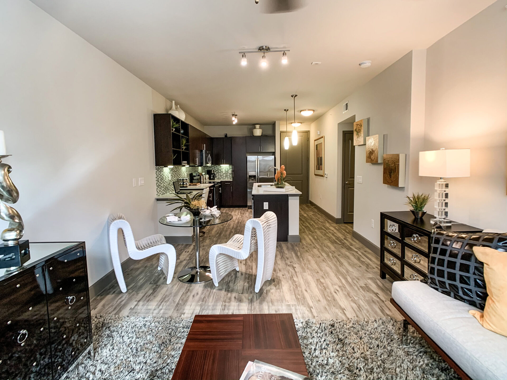 Houston Apartment - Living Room