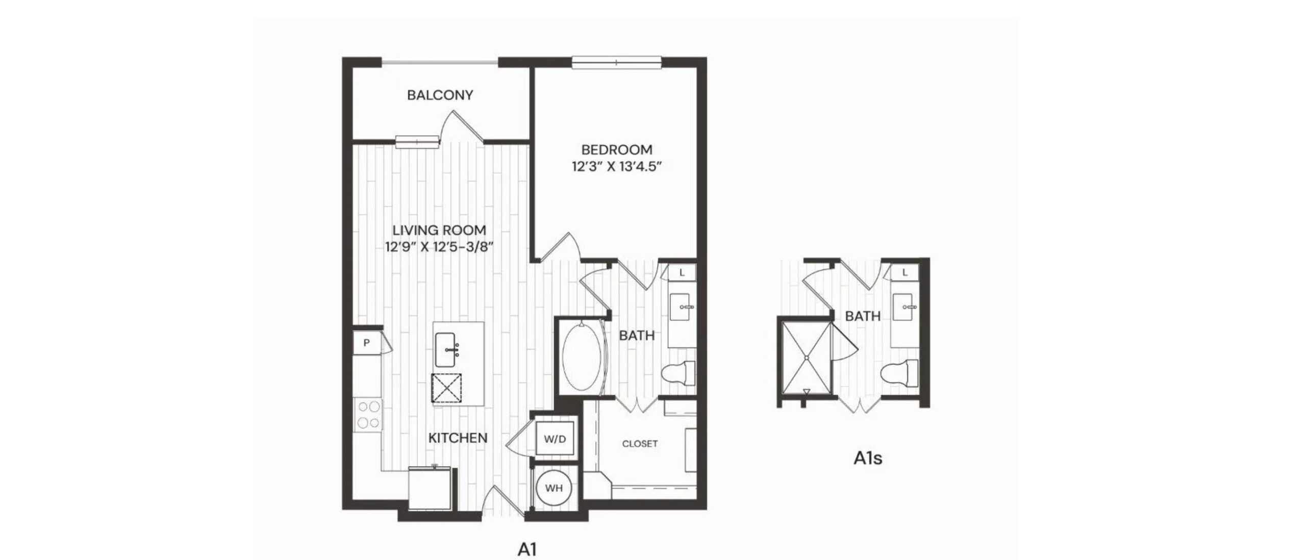 Fort Worth Apartment Floorplan