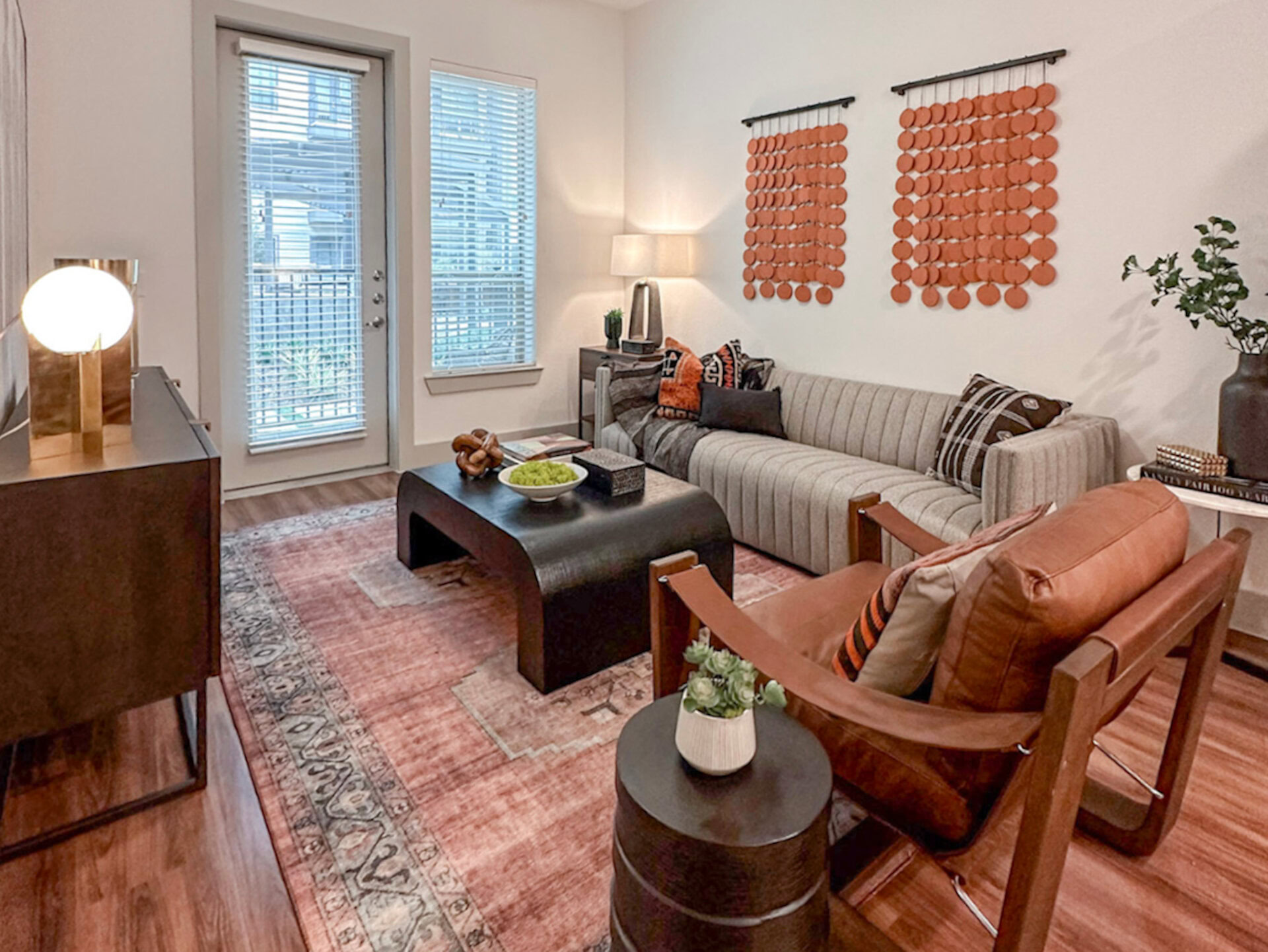 Fort Worth Apartment Living Room