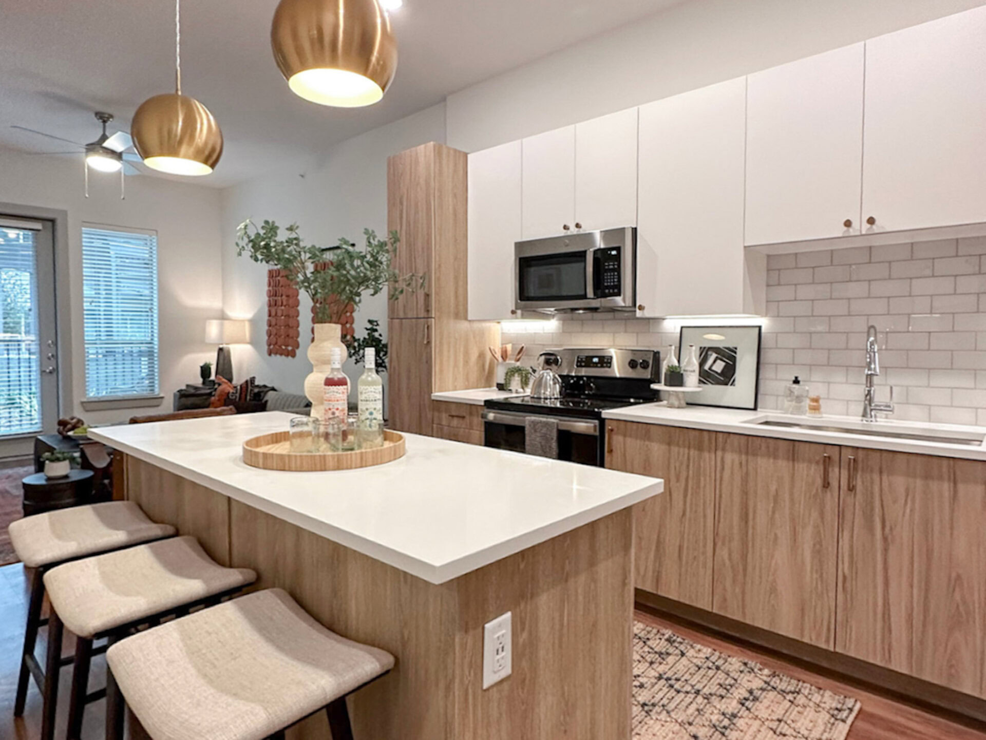 Fort Worth Apartment Kitchen