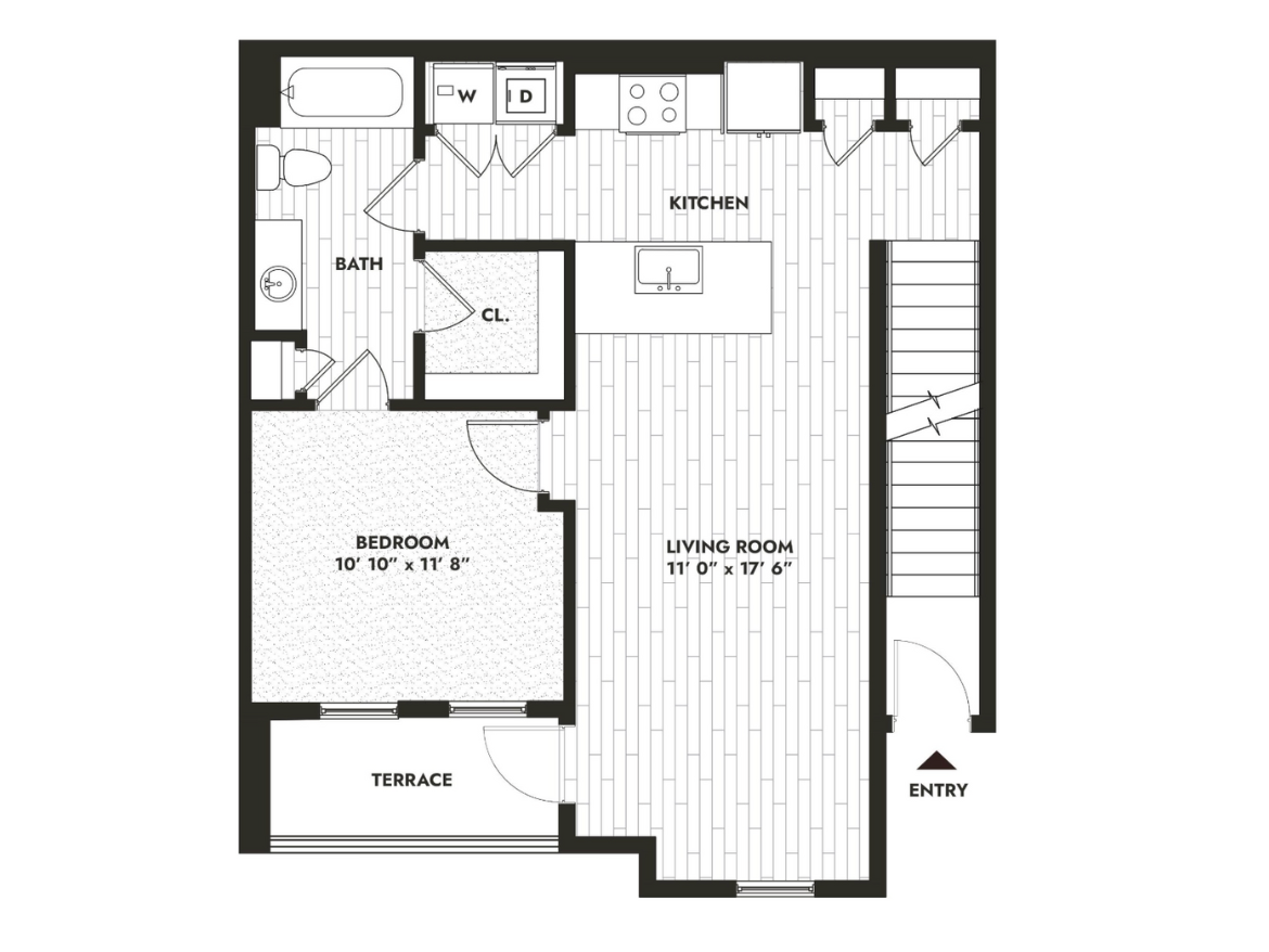 Northeast San Antonio apartment floor plan